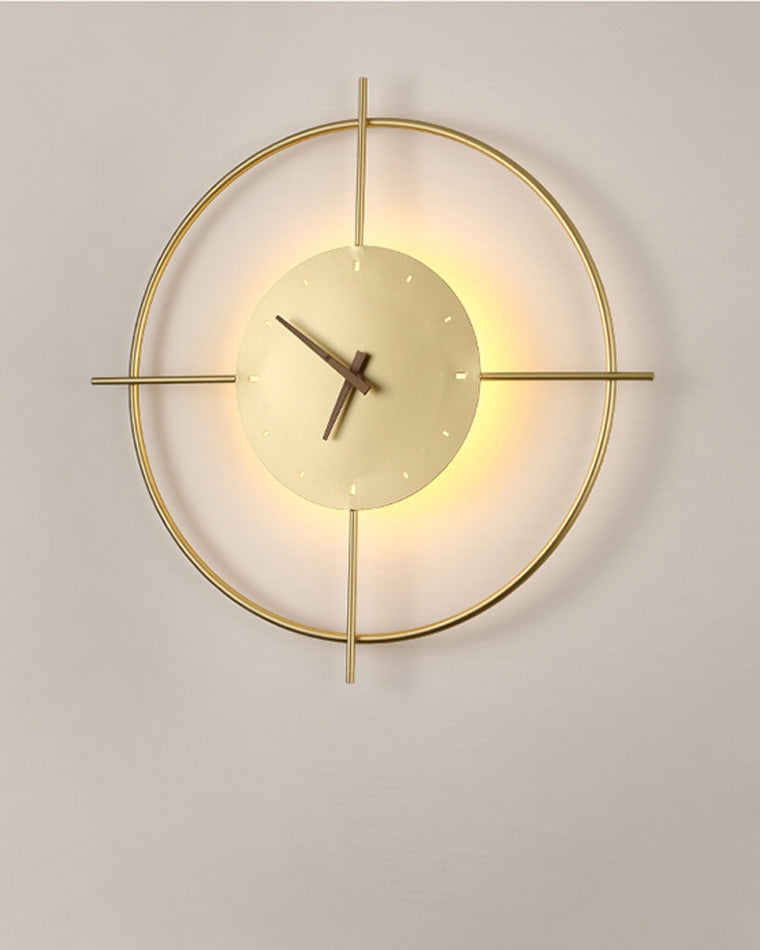 Horloge murale WOMO avec lumière LED-WM6085