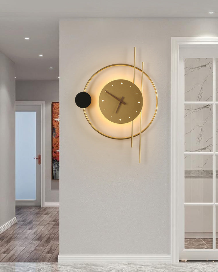 Horloge murale WOMO avec lumière LED-WM6085