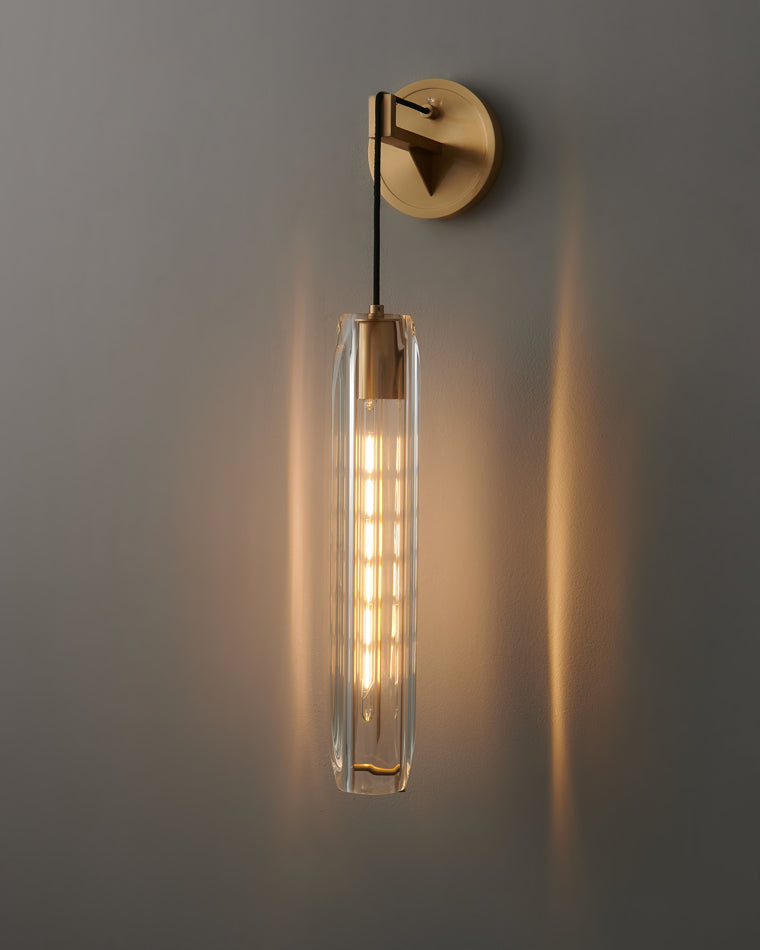 Applique murale en cristal suspendue WOMO-WM6094