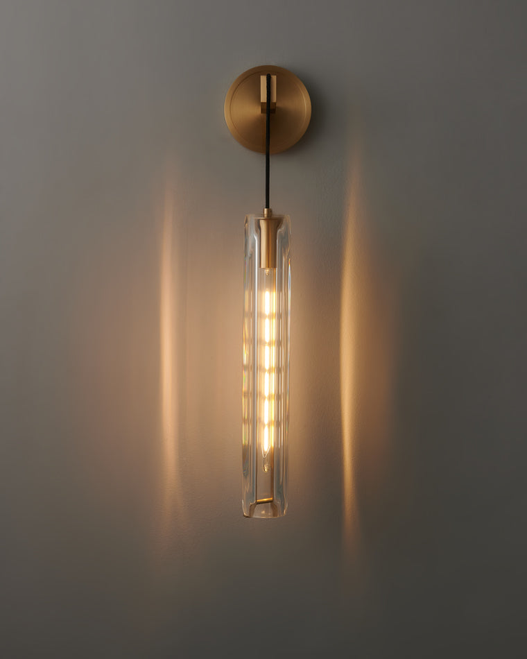 Applique murale en cristal suspendue WOMO-WM6094