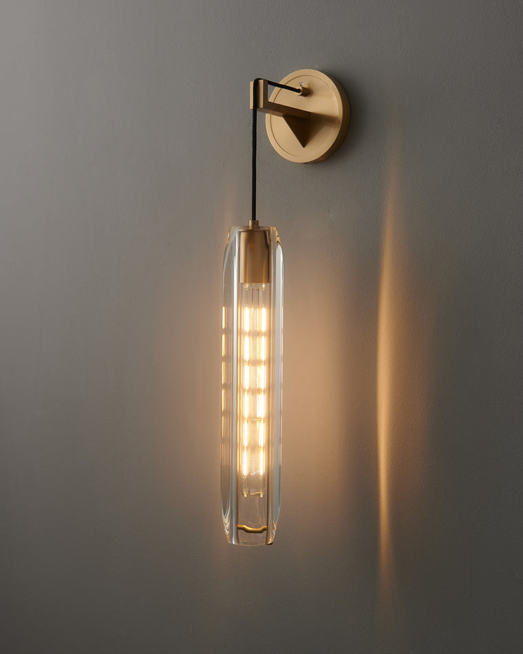 Applique murale en cristal suspendue WOMO-WM6094