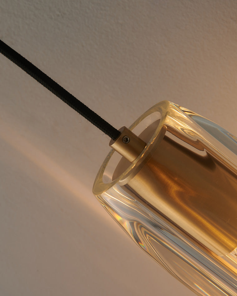 Applique murale en cristal suspendue WOMO-WM6094