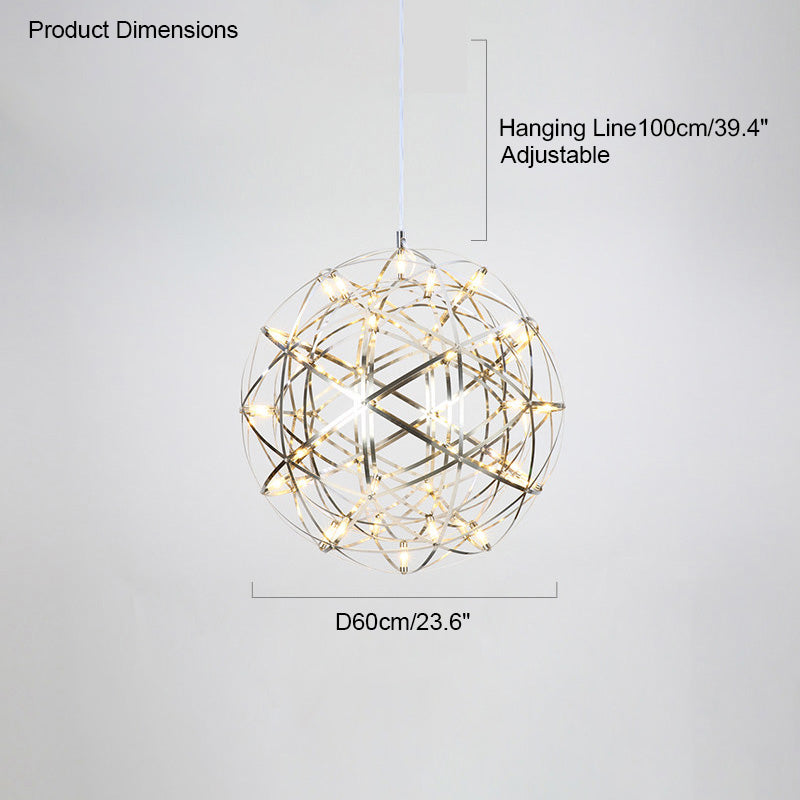 WOMO Lustre Planete Boule Decoratif-WM2091