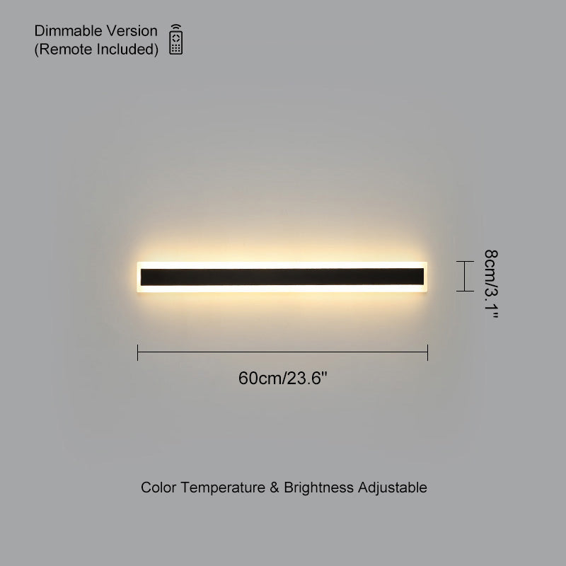 WOMO Applique Murale Linéaire Extérieure-WM9001