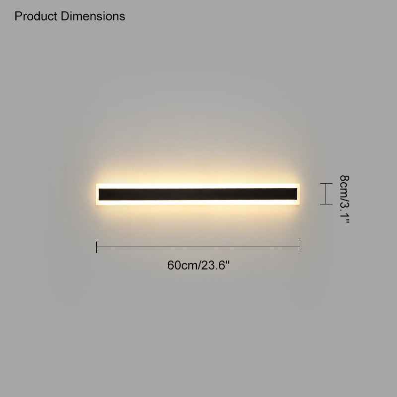 WOMO Applique Murale Linéaire Extérieure-WM9001