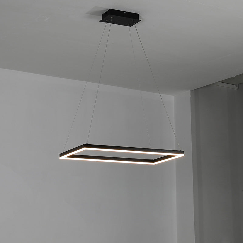 WOMO Lustre Rectangulaire Led Luxe-WM2120