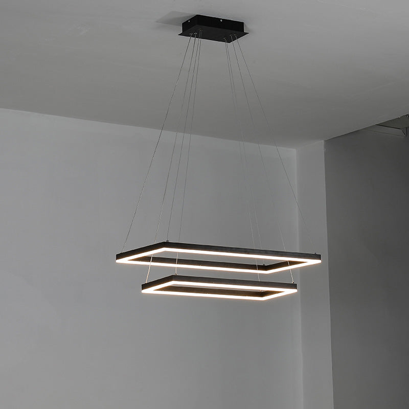 WOMO Lustre Rectangulaire Led Luxe-WM2120