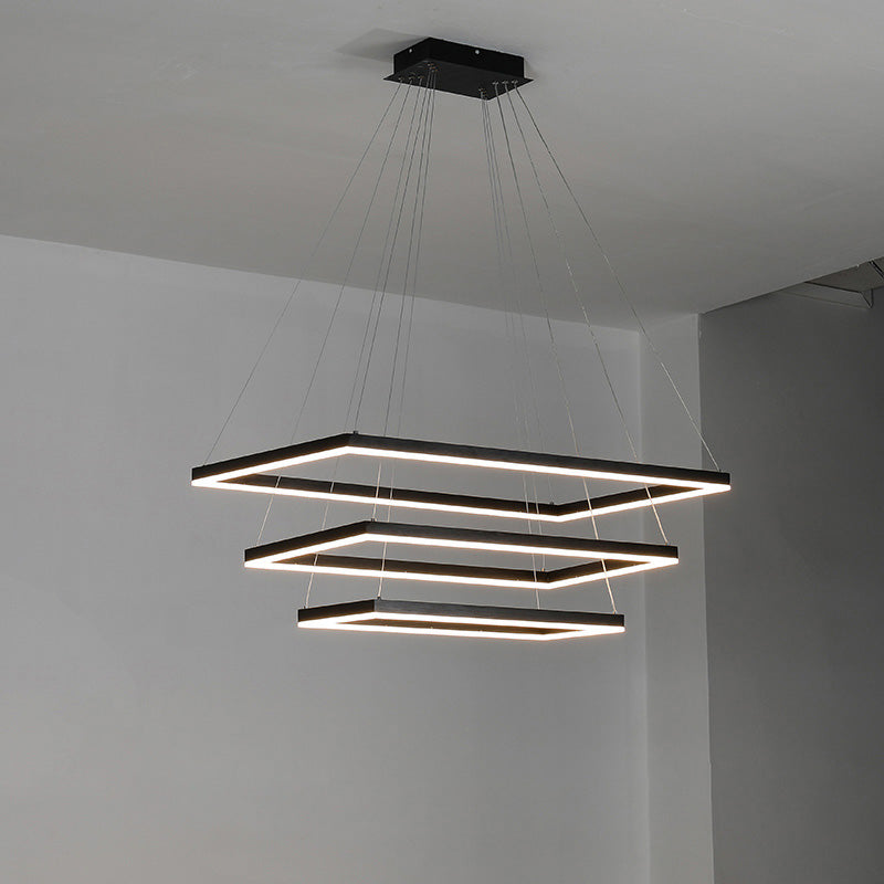 WOMO Lustre Rectangulaire Led Luxe-WM2120