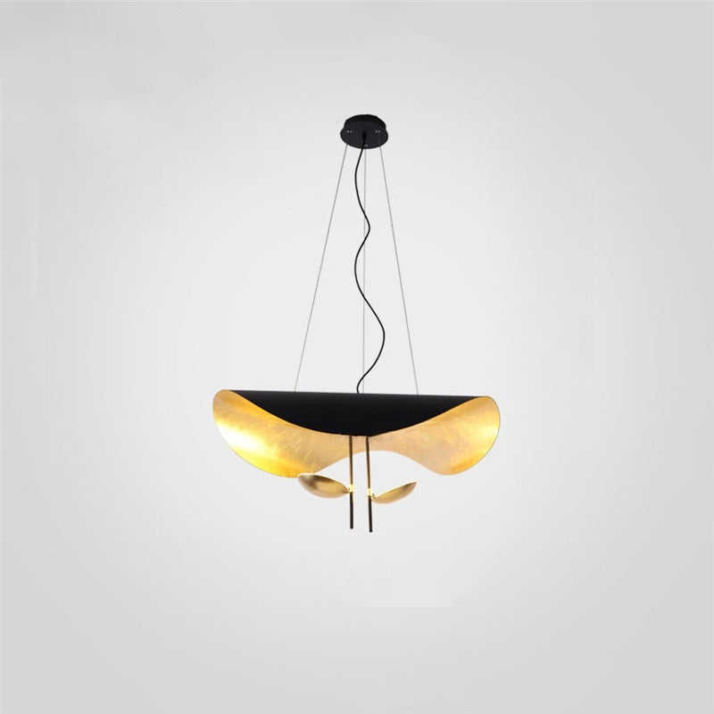 WOMO Suspension Feuille Metal Art Déco-WM2088