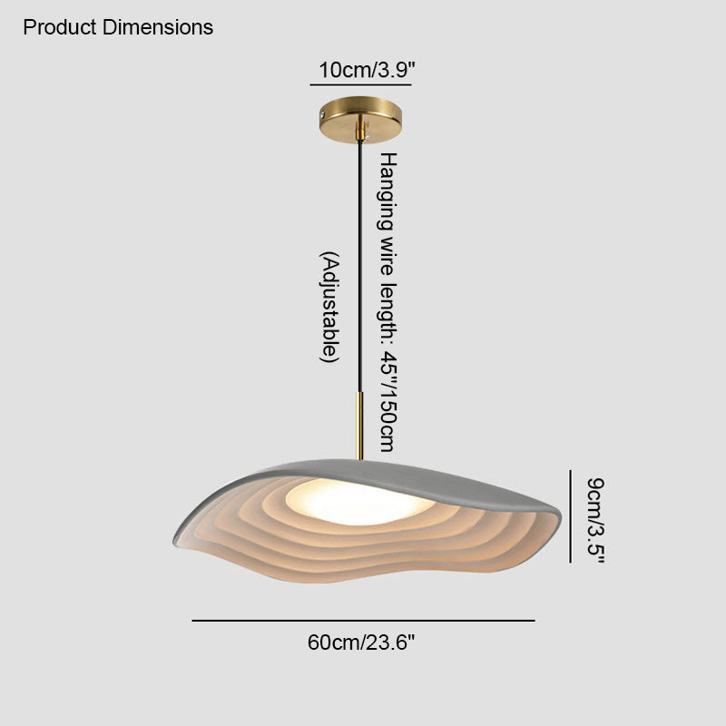 WOMO Suspension abat jour Feuille Design-WM2082