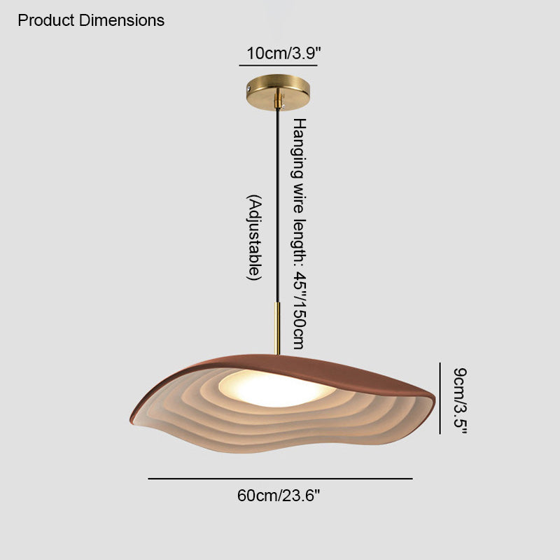 WOMO Suspension abat jour Feuille Design-WM2082