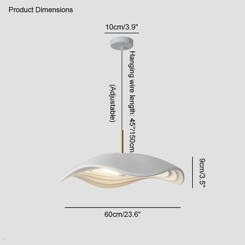 WOMO Suspension abat jour Feuille Design-WM2082