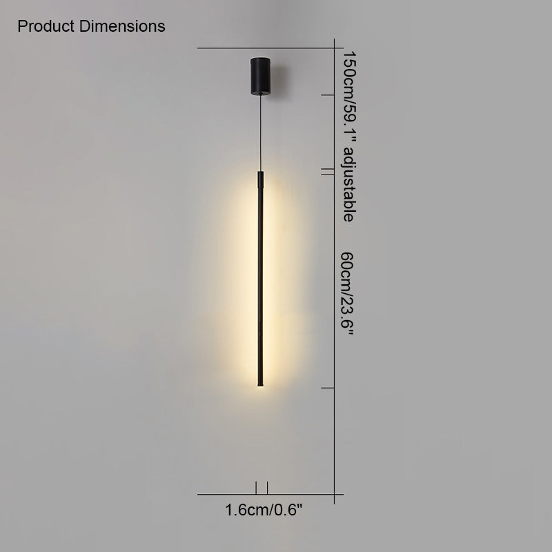 WOMO Suspension Fine Tube Led Chambre-WM2007