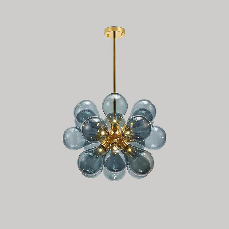 WOMO Glass Bubble Flower Chandelier - WM2051