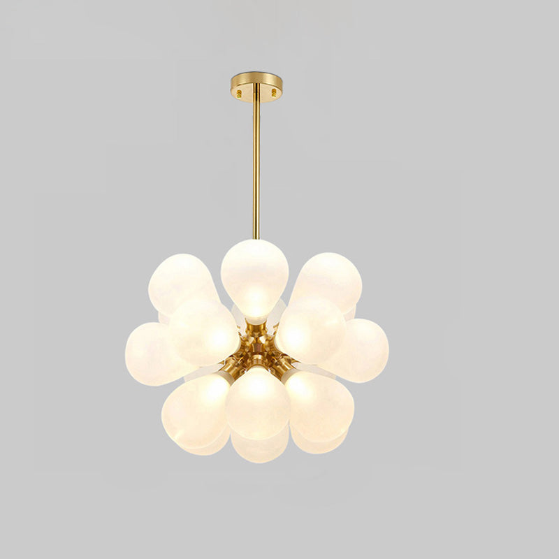 WOMO Glass Bubble Flower Chandelier - WM2051
