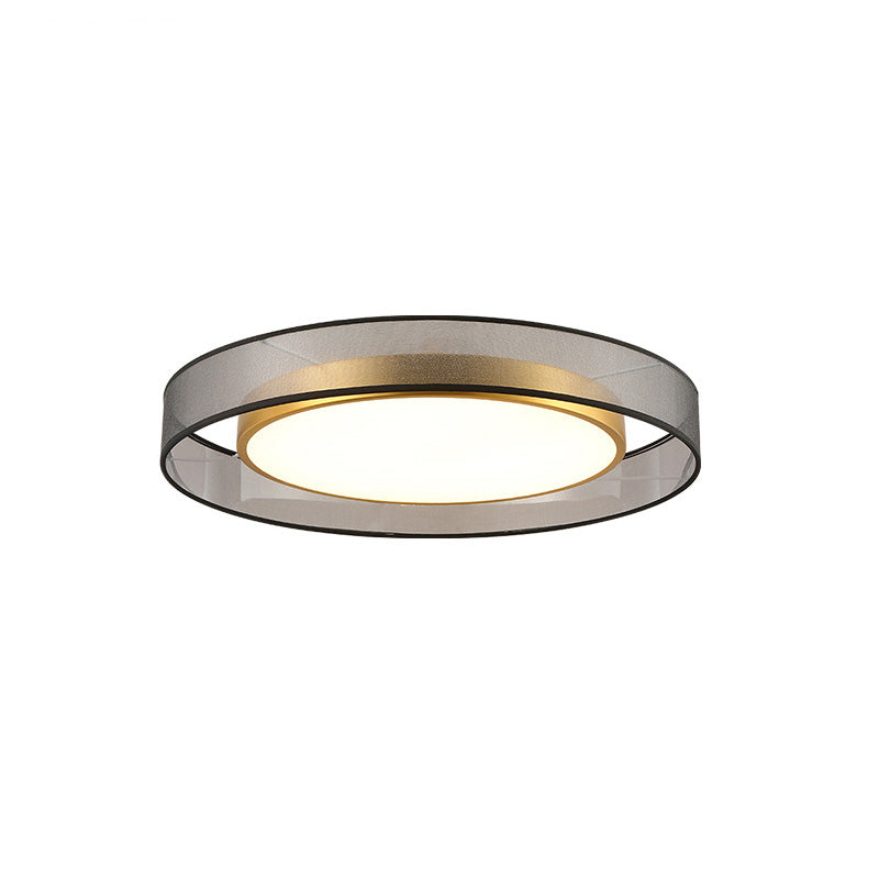 WOMO Plafonnier Rond Tissu - WM1033
