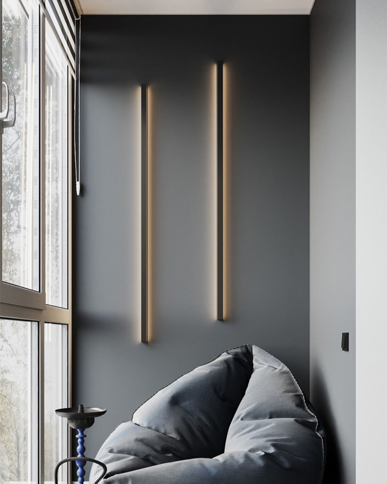 Applique murale linéaire longue WOMO-WM6106