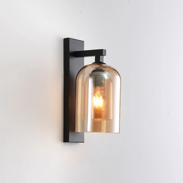 Applique murale noire WOMO Bell-WM6110