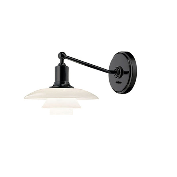 Applique Murale Mid-Century Modern WOMO En Verre Blanc-WM6123
