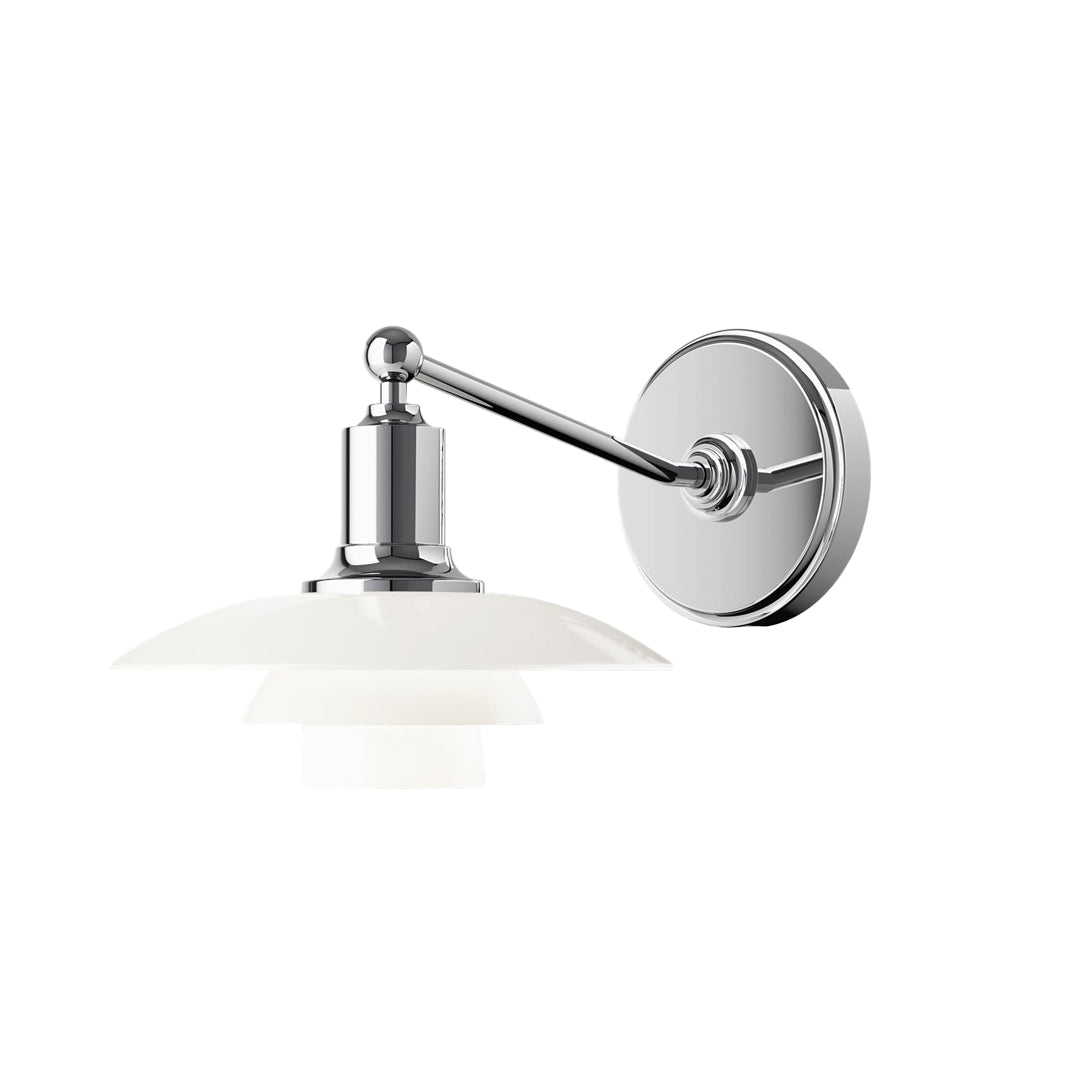 Applique Murale Mid-Century Modern WOMO En Verre Blanc-WM6123
