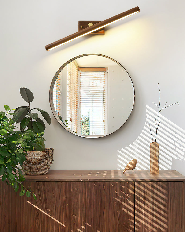 Applique Murale Linéaire Réglable WOMO En Noyer-WM6127