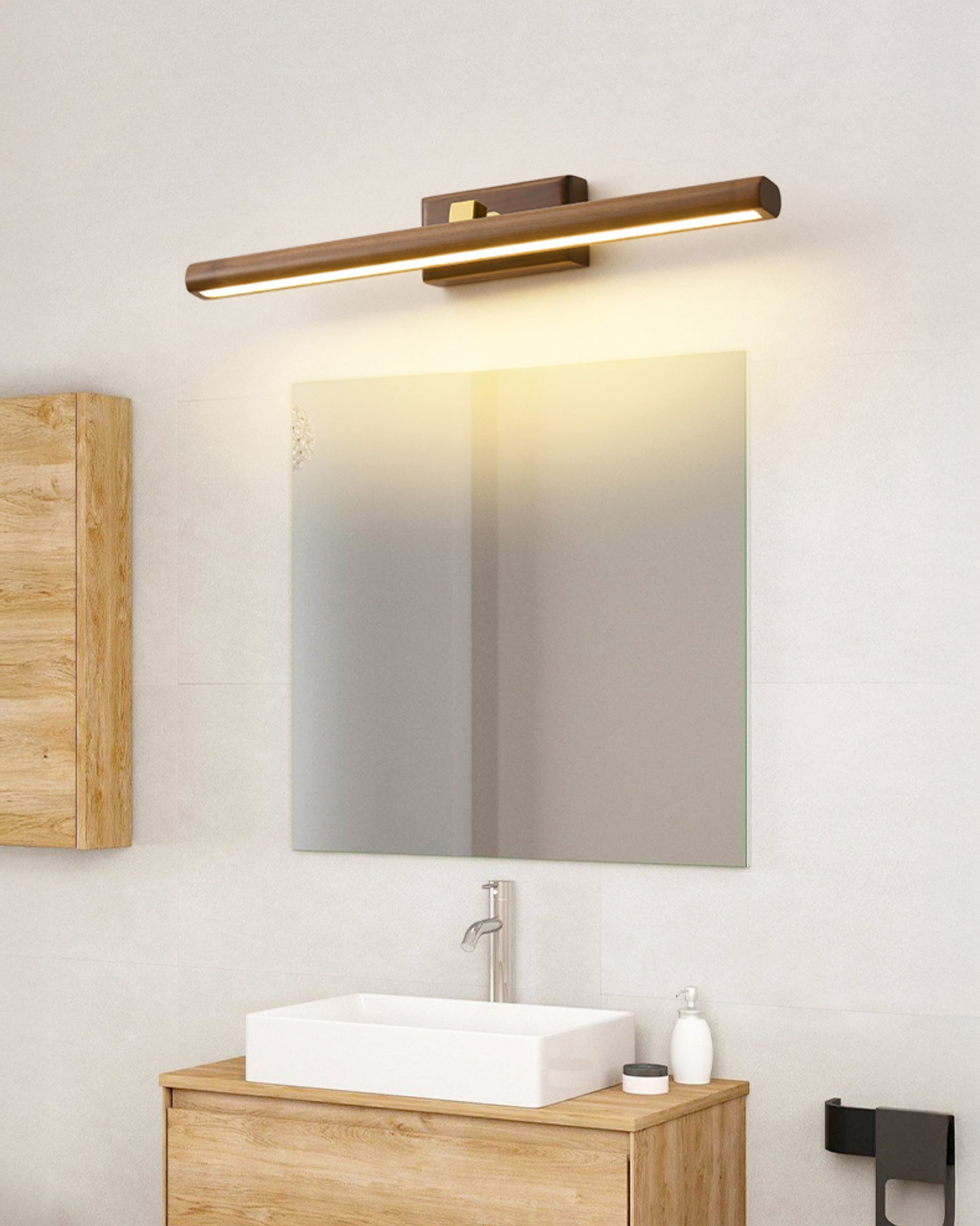 Applique Murale Linéaire Réglable WOMO En Noyer-WM6127