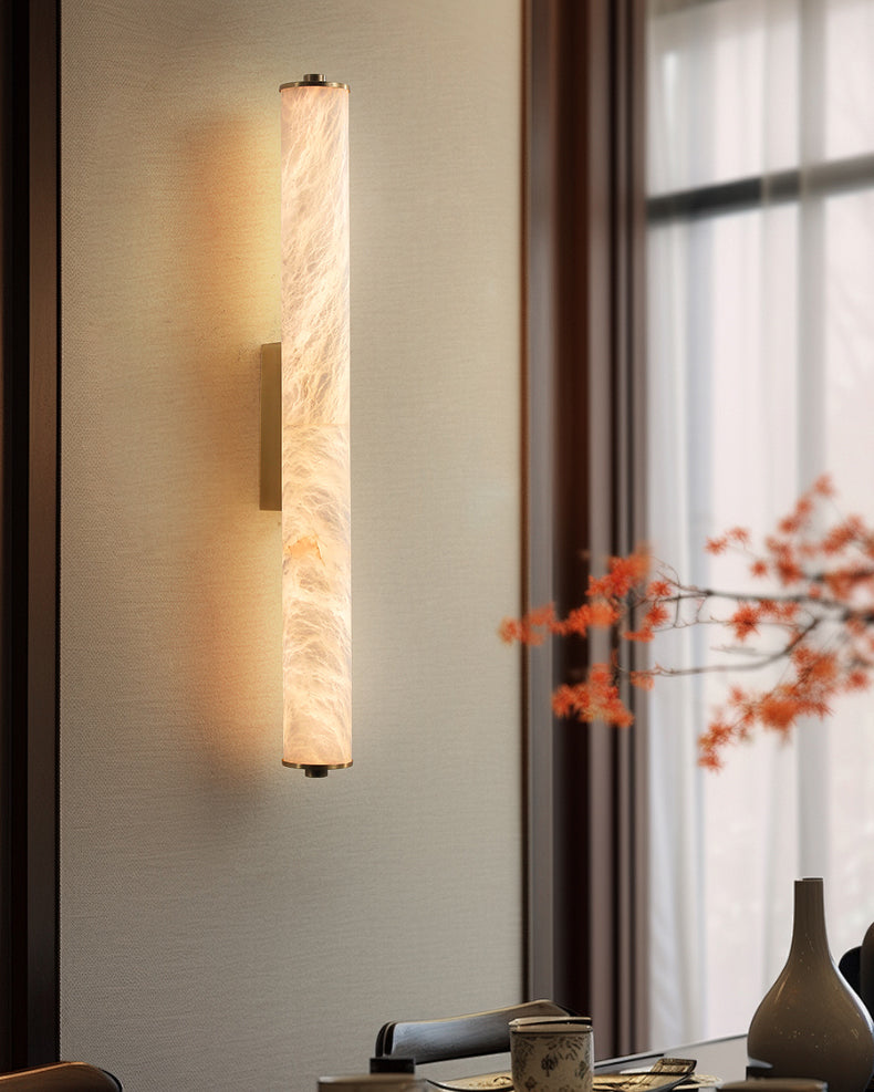 WOMO Applique murale tube en albâtre-WM6139