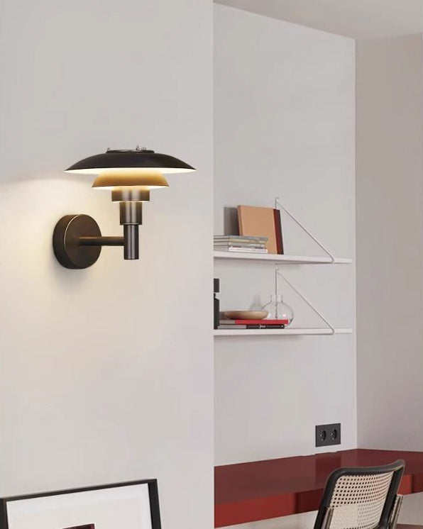 WOMO Applique Murale Design Danoise Noire-WM6149