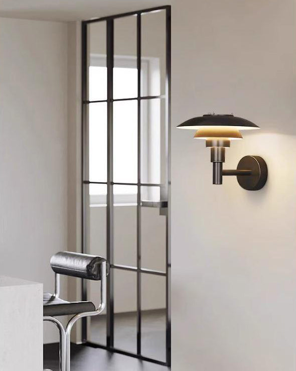 WOMO Applique Murale Design Danoise Noire-WM6149