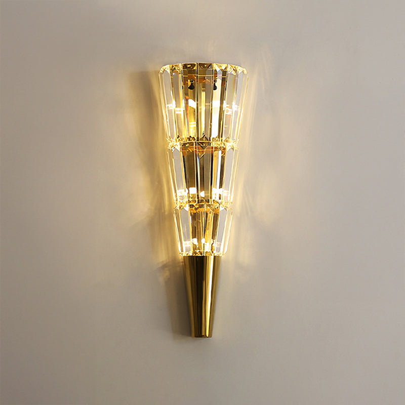 WOMO Applique Murale En Cristal Conique -WM6163