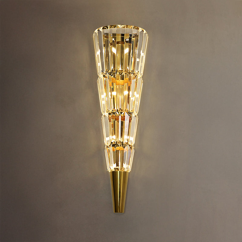 WOMO Applique Murale En Cristal Conique -WM6163