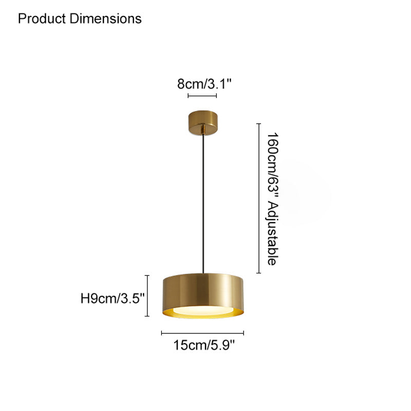 WOMO Drum Petite suspension-WM2031