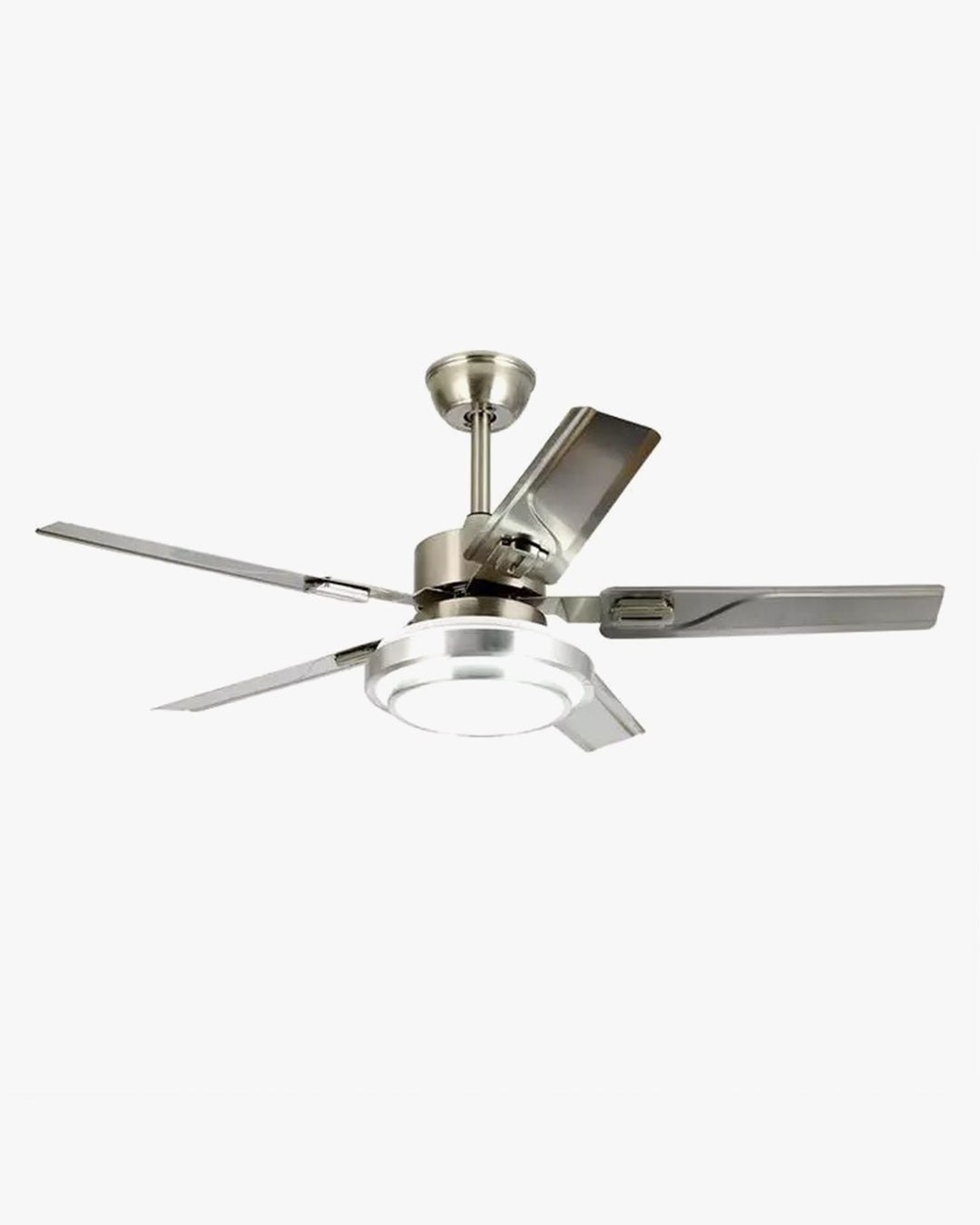 Lampe de ventilateur de plafond en acier inoxydable WOMO Slimline-WM5112