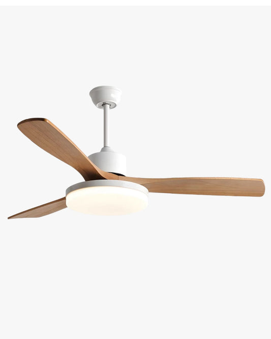 WOMO Lampe à ventilateur de plafond moderne à 3 pales - WM5210