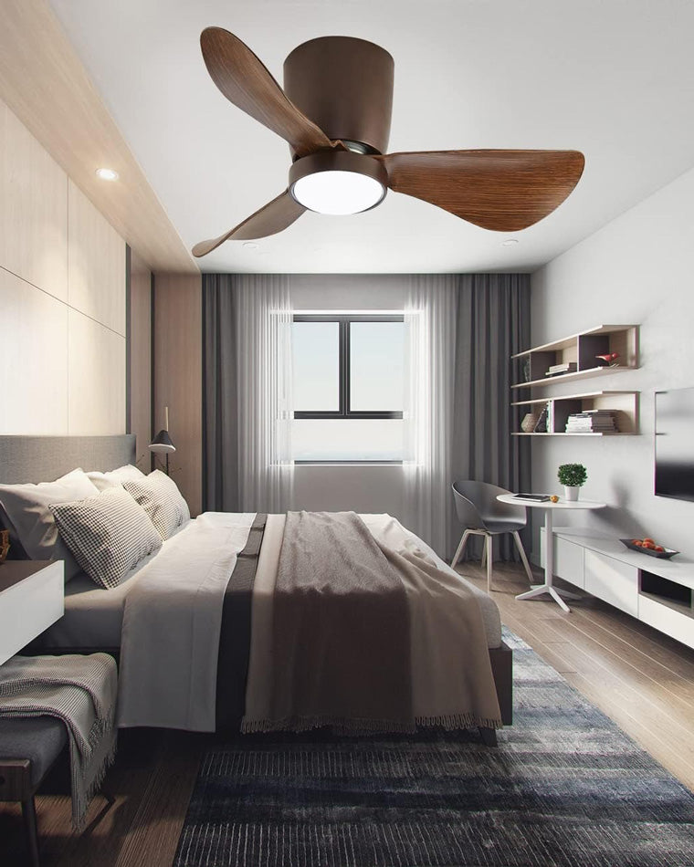 Lampe de ventilateur de plafond à profil bas WOMO-WM5056
