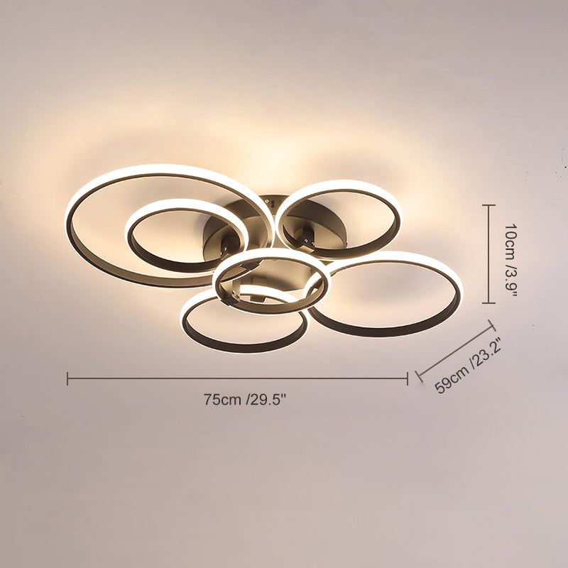 WOMO Plafonnier Cercle Moderne-WM1002