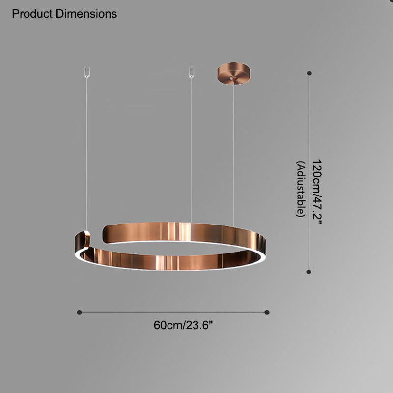 WOMO Lustre Multiple Cercle Led-WM2009