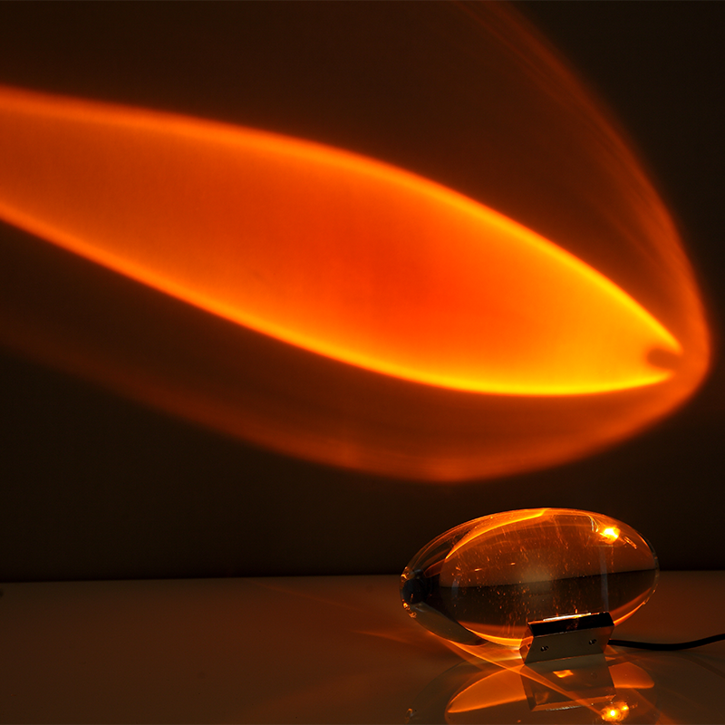 WOMO Lampes à poser en Verre Projecteur d'étoiles-WM8000