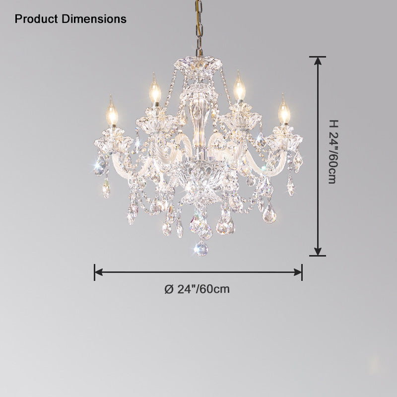 WOMO Lustre Luxe Cristal pour Salon-WM2340