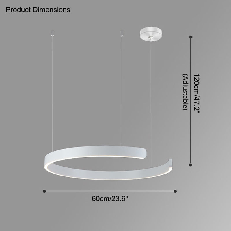 WOMO Lustre Multiple Cercle Led-WM2009