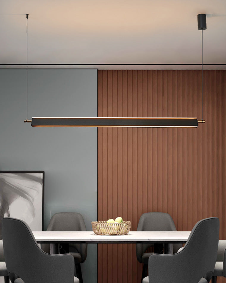 WOMO Suspension Lineaire Led Noir Modern-WM2182
