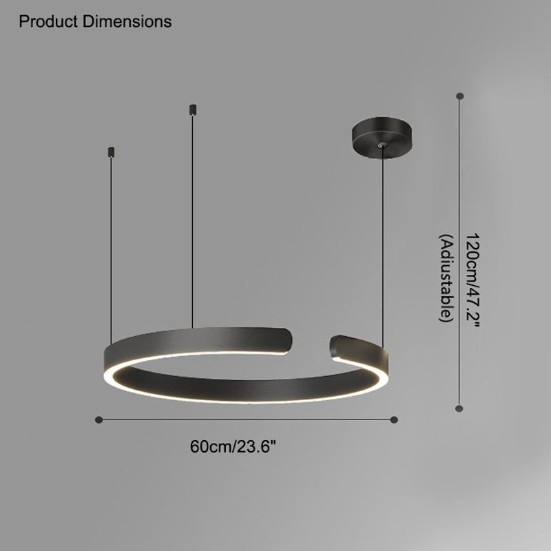 WOMO Lustre Multiple Cercle Led-WM2009