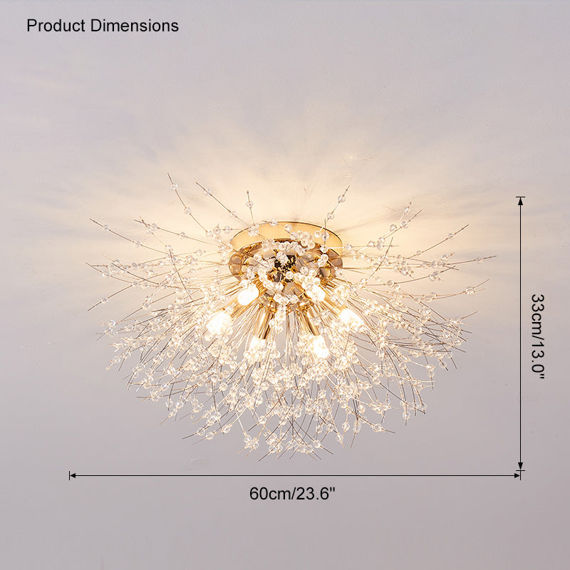 WOMO Plafonnier Cristal Moderne Chambre - WM1014