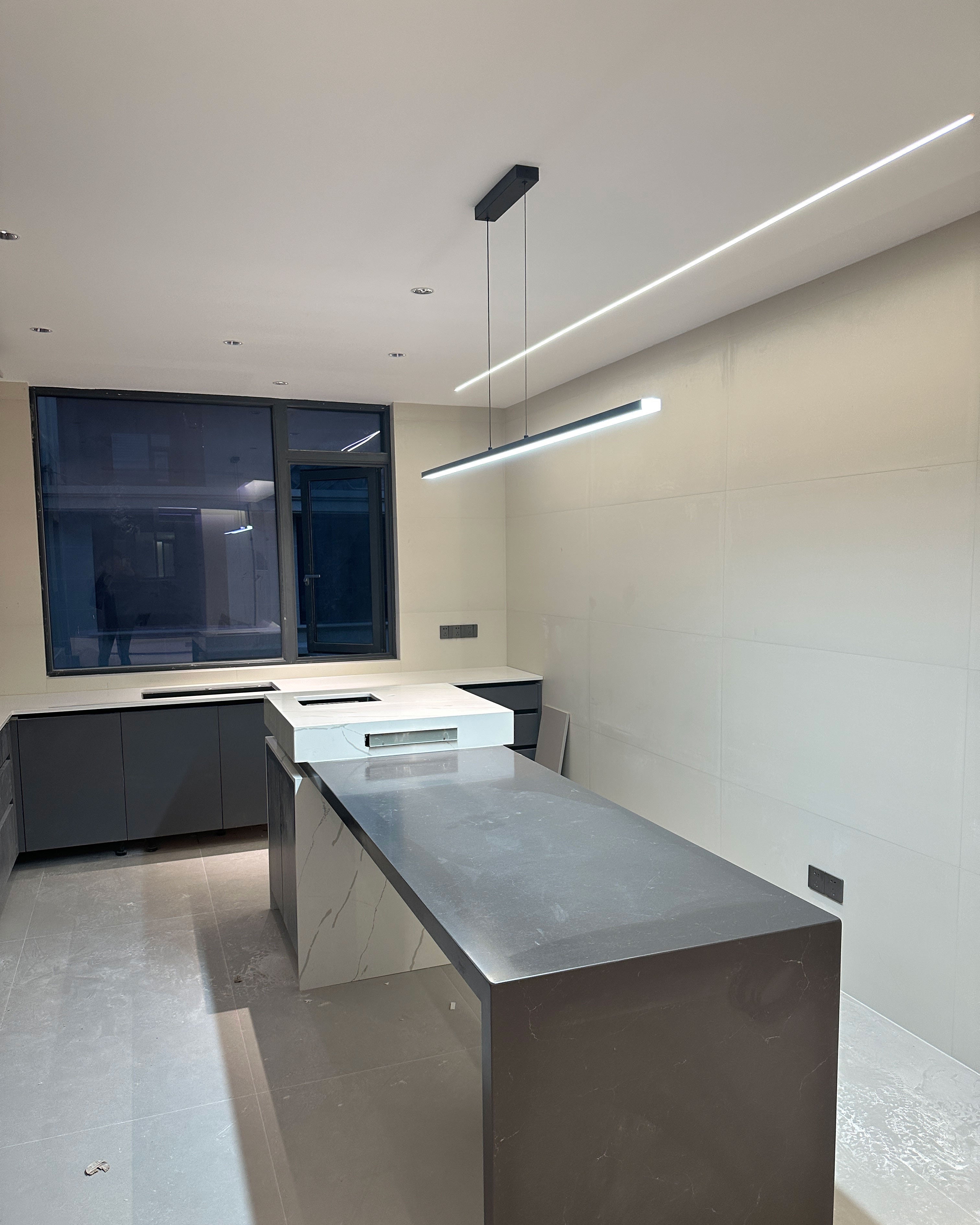 WOMO Suspension Lineaire Led Minimaliste- WM2011