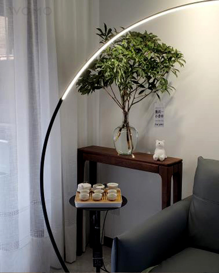 WOMO Lampe sur Pied Arc Croissant LED - WM7001