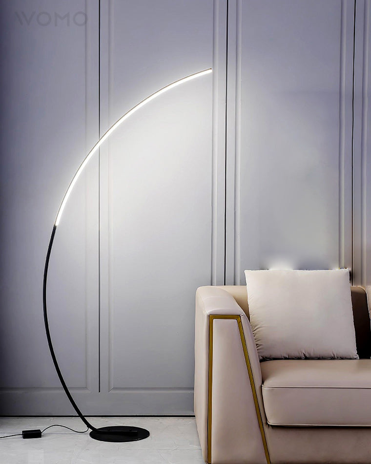 WOMO Lampe sur Pied Arc Croissant LED - WM7001