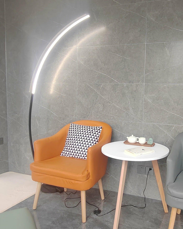 WOMO Lampe sur Pied Arc Croissant LED - WM7001