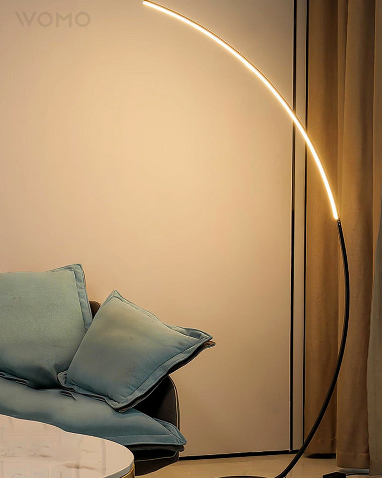 WOMO Lampe sur Pied Arc Croissant LED - WM7001