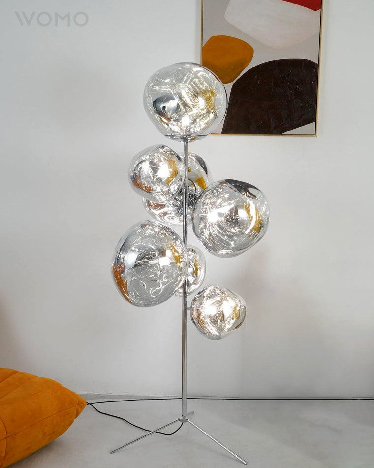 WOMO Lampe sur Pied Lave Fonte Multi-Lumières - WM7010