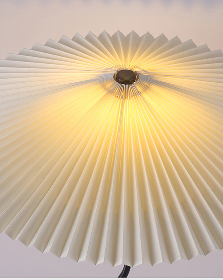 WOMO Lampe sur Pied Volute Plissée - WM7011